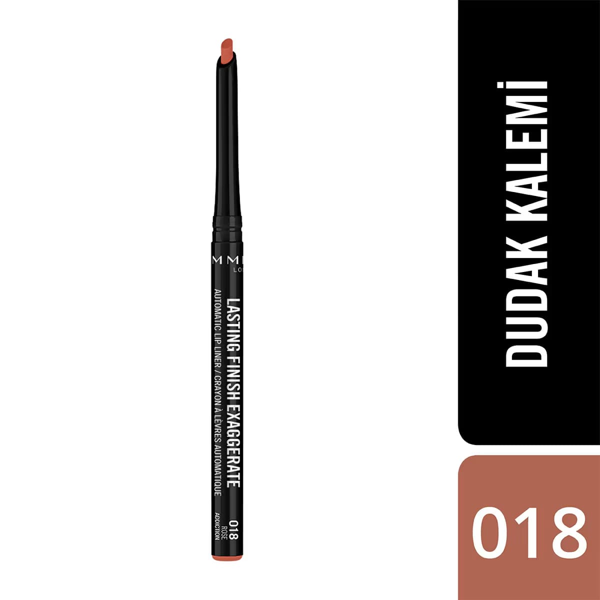 Rimmel London Lasting Finish Exag. Auto Dudak Kalemi Rosead.