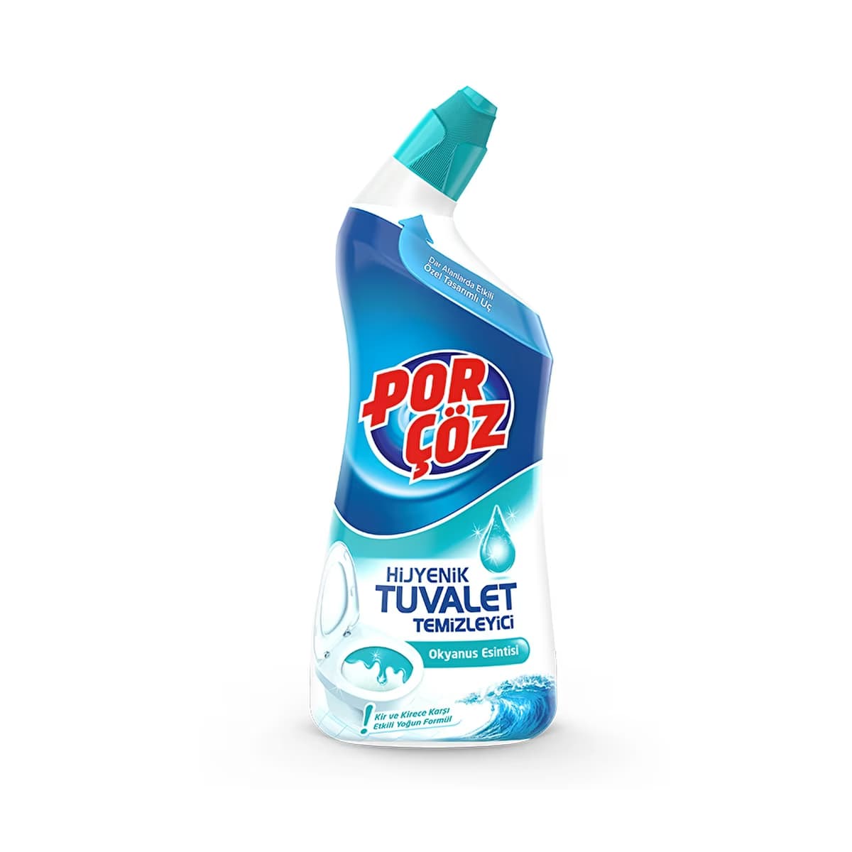 Porçöz Tuvalet Temizleyici Jel Okyanus Esintisi 750 ml - Gratis