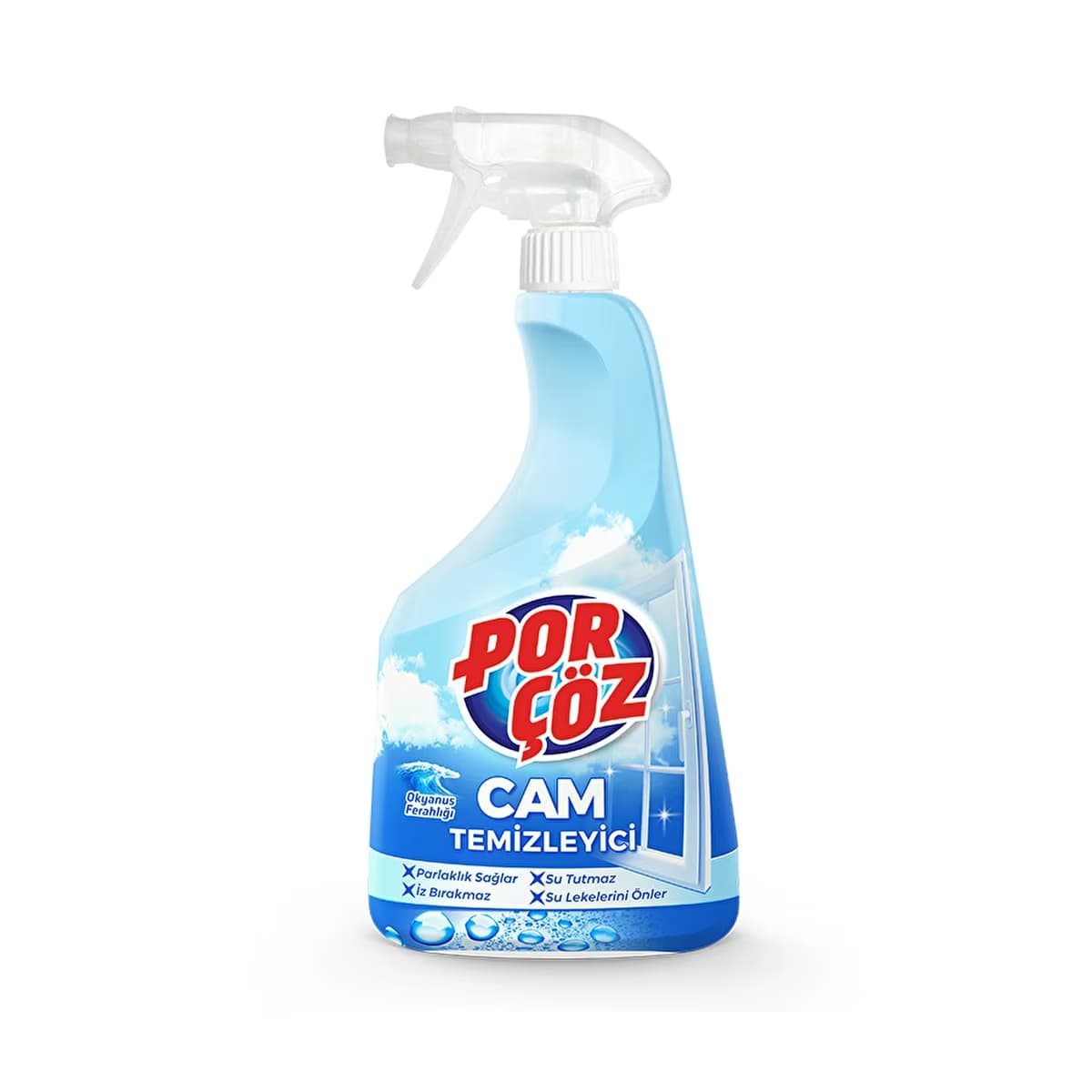 Porçöz Cam Temizleyici Sprey 500 ml - Gratis