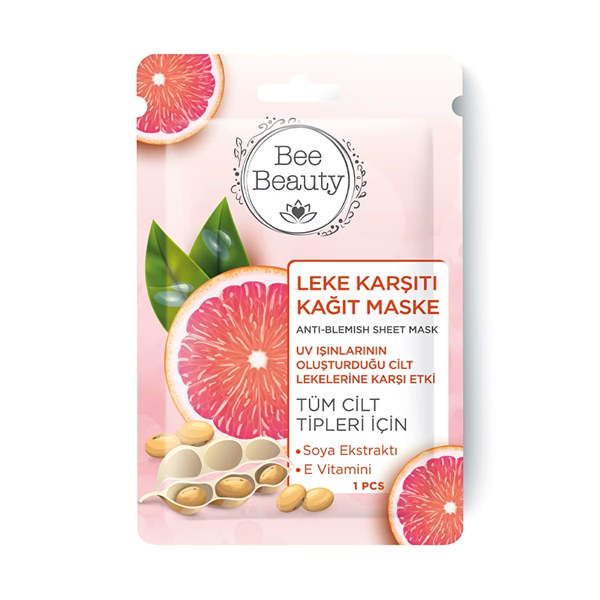 Bee Beauty Leke Karşıtı Kağıt Maske 25 ml - Gratis