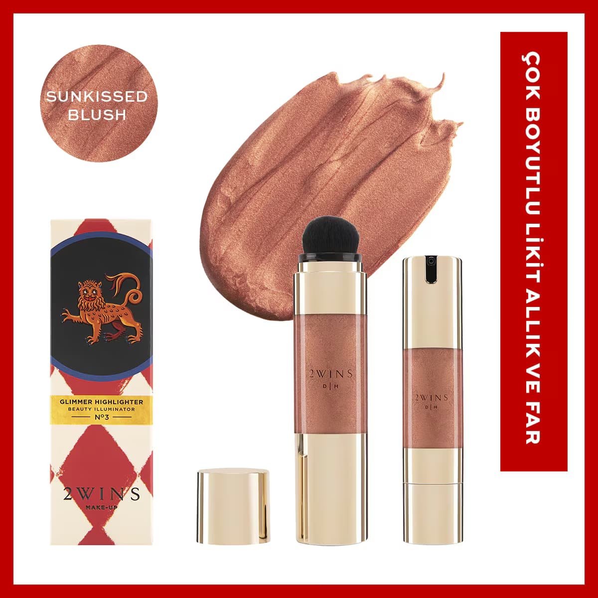 2wins Make Up Aydınlatıcı Sun Kissed