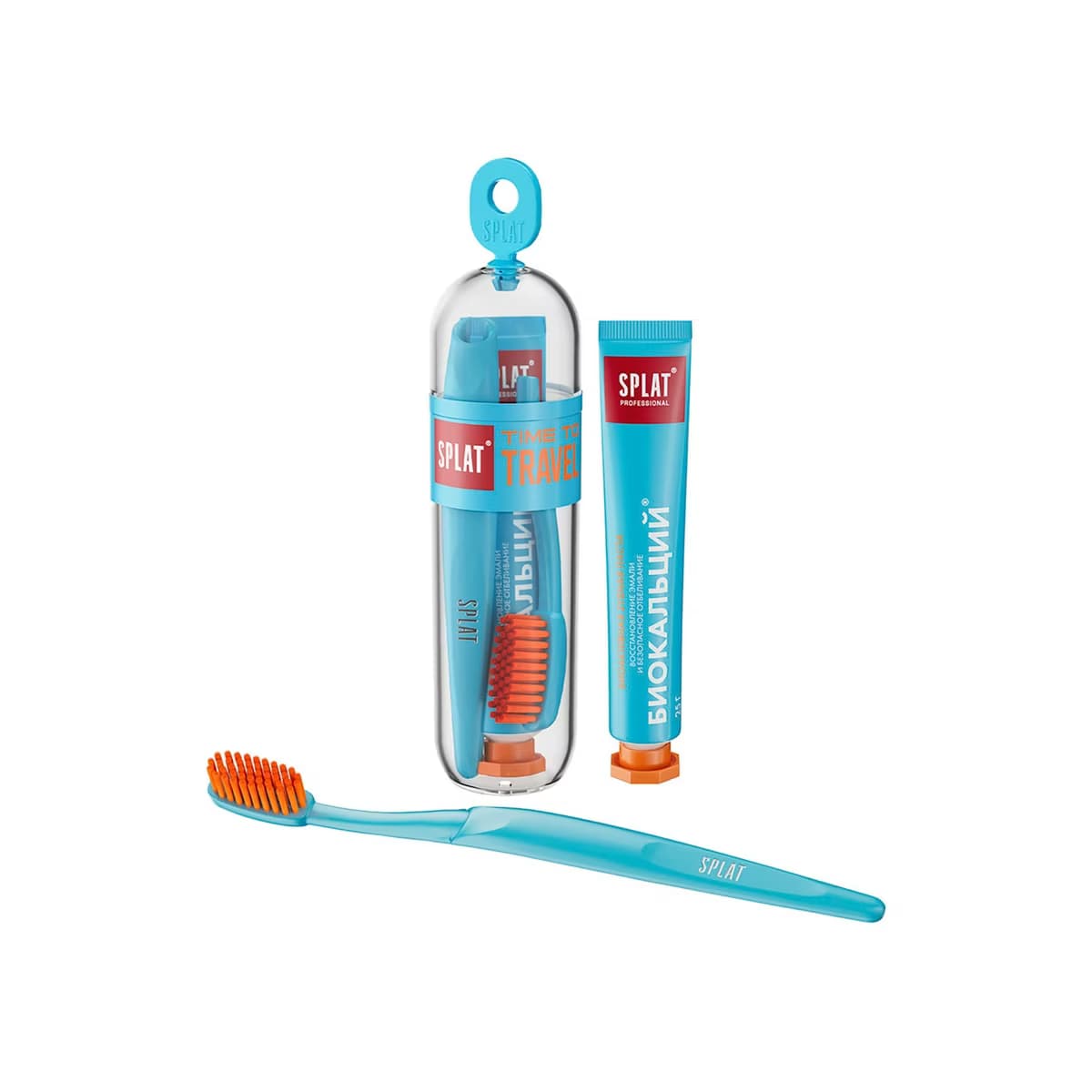 Splat Biocalcium Diş Macunu 25 gr + Diş Fırçası (Seyahat Seti) - Gratis