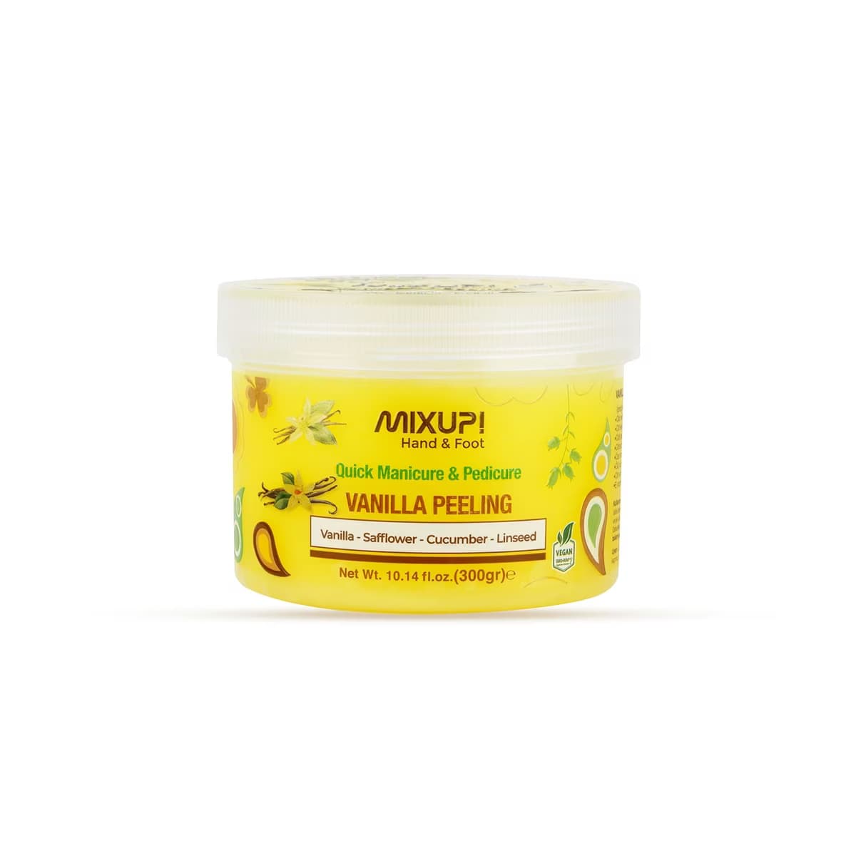 Mixup! Hand & Foot Cuticle Vanilya Peeling 300 gr - Gratis