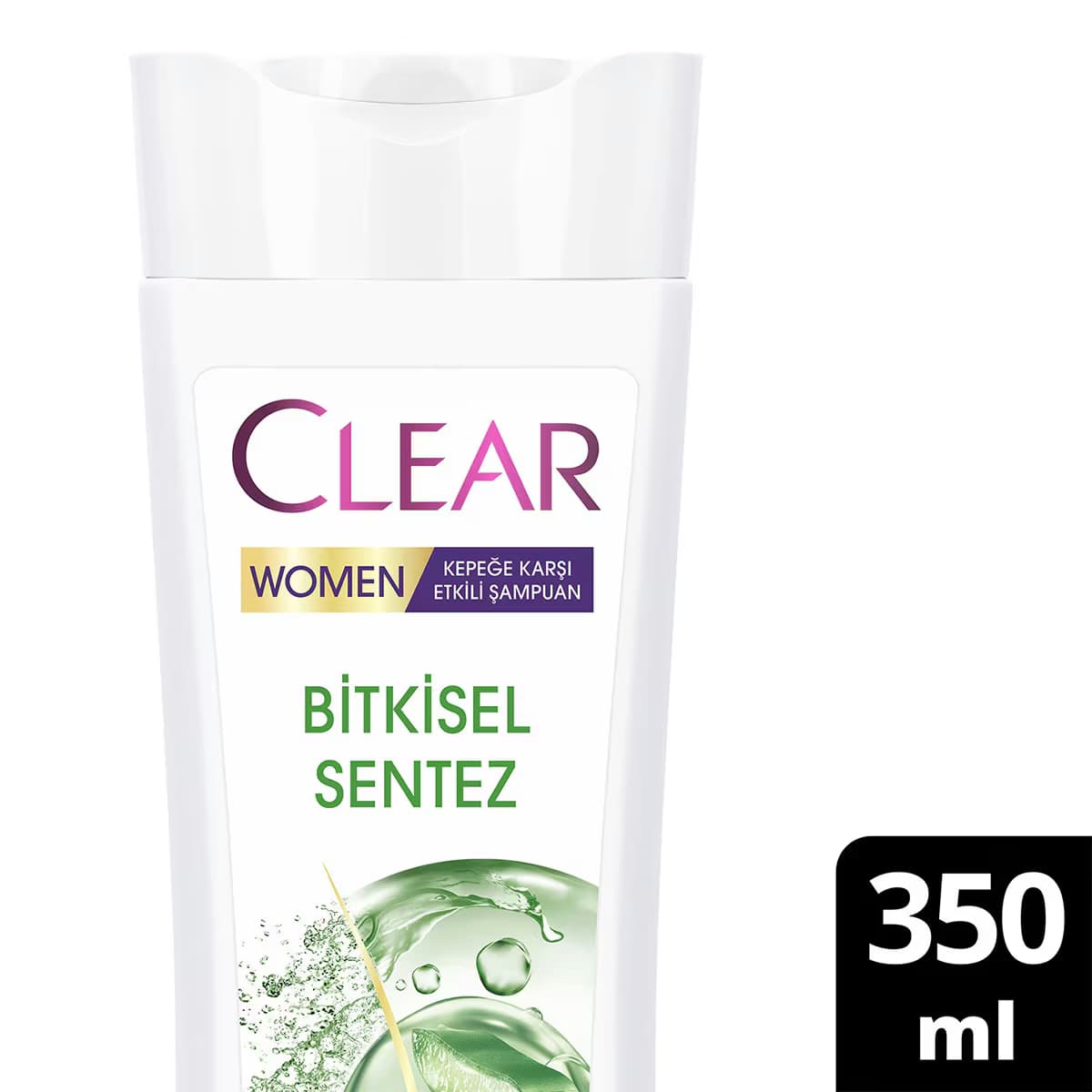 Clear Women Kepeğe Karşı Etkili Şampuan Bitkisel Sentez 350 ml