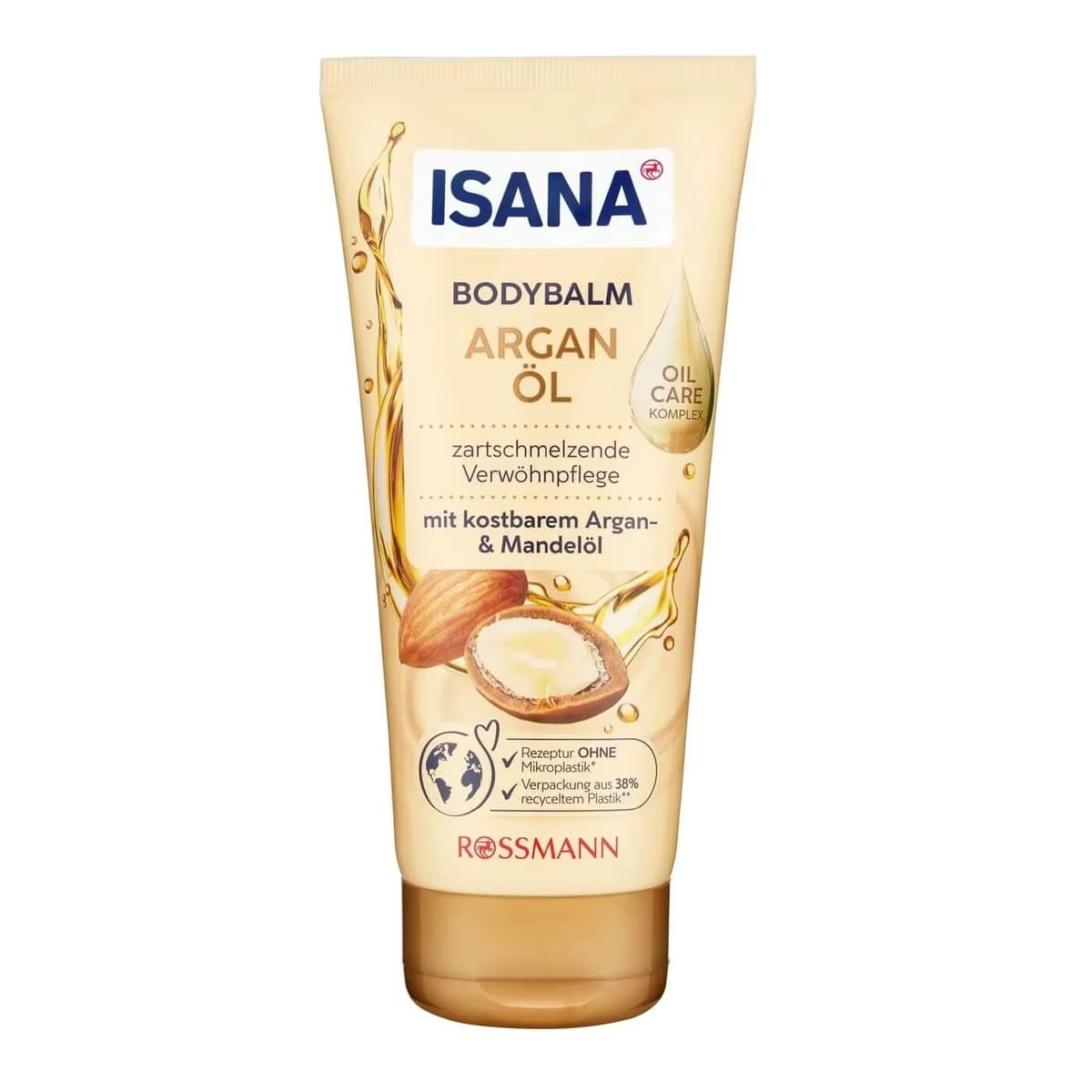 Isana Vücut Losyonu Argan ve Badem Yağlı 200 ml