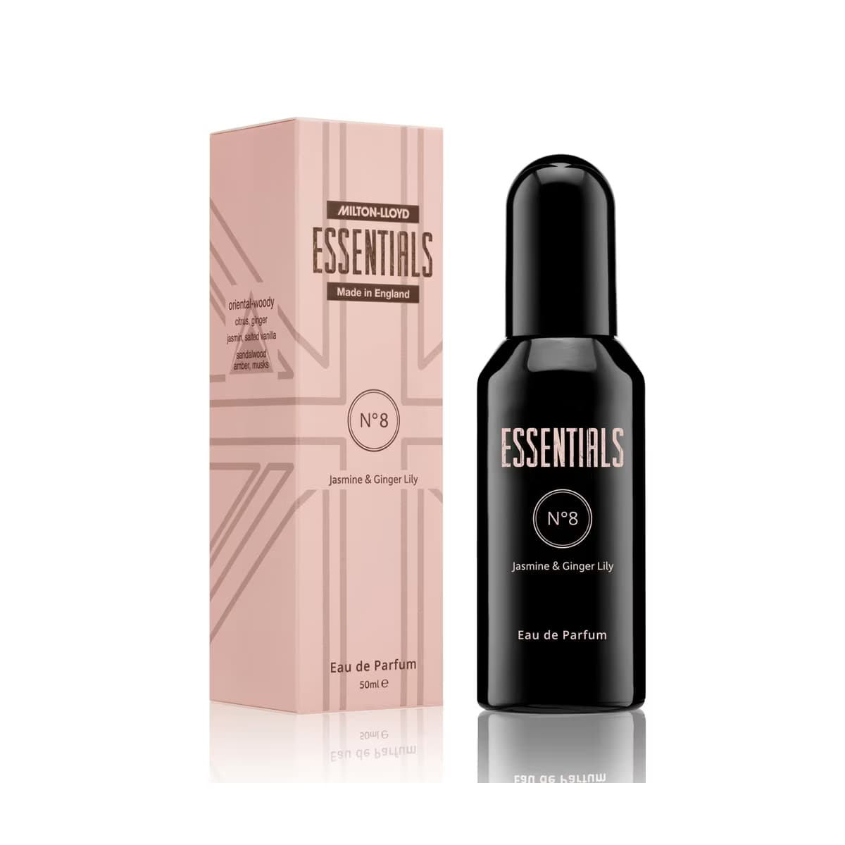 Milton Lloyd Essentials EDP Kadın Parfüm No8 Jasmine & Ginger Lily 50 ml - Gratis