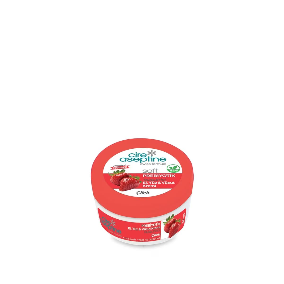 Cire Aseptine Soft Çilek Prebiyotikli Krem 30 ml - Gratis