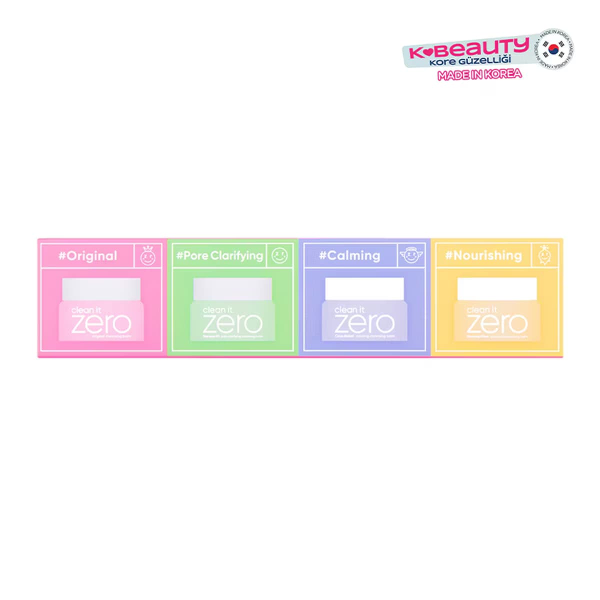 Banila Co Clean It Zero Mini Balm 4'lü Set 4x7 ml