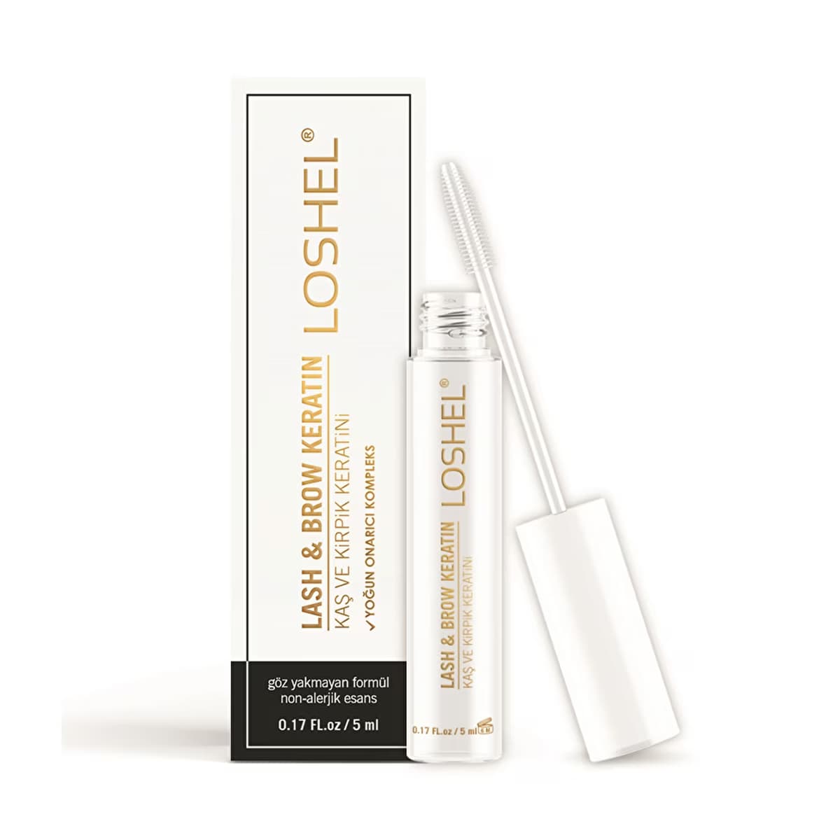 Loshel Lash & Brow Keratin Kompleks Kaş ve Kirpik Keratini 5 ml - Gratis