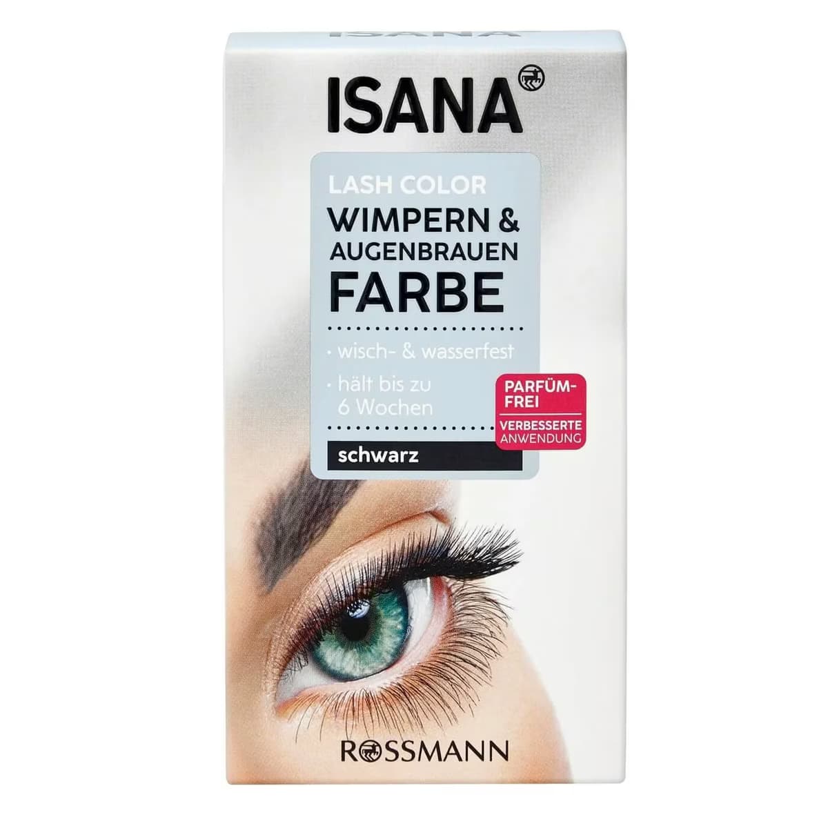 Isana Lash Color Kaş ve Kirpik Boyası Siyah 10 ml