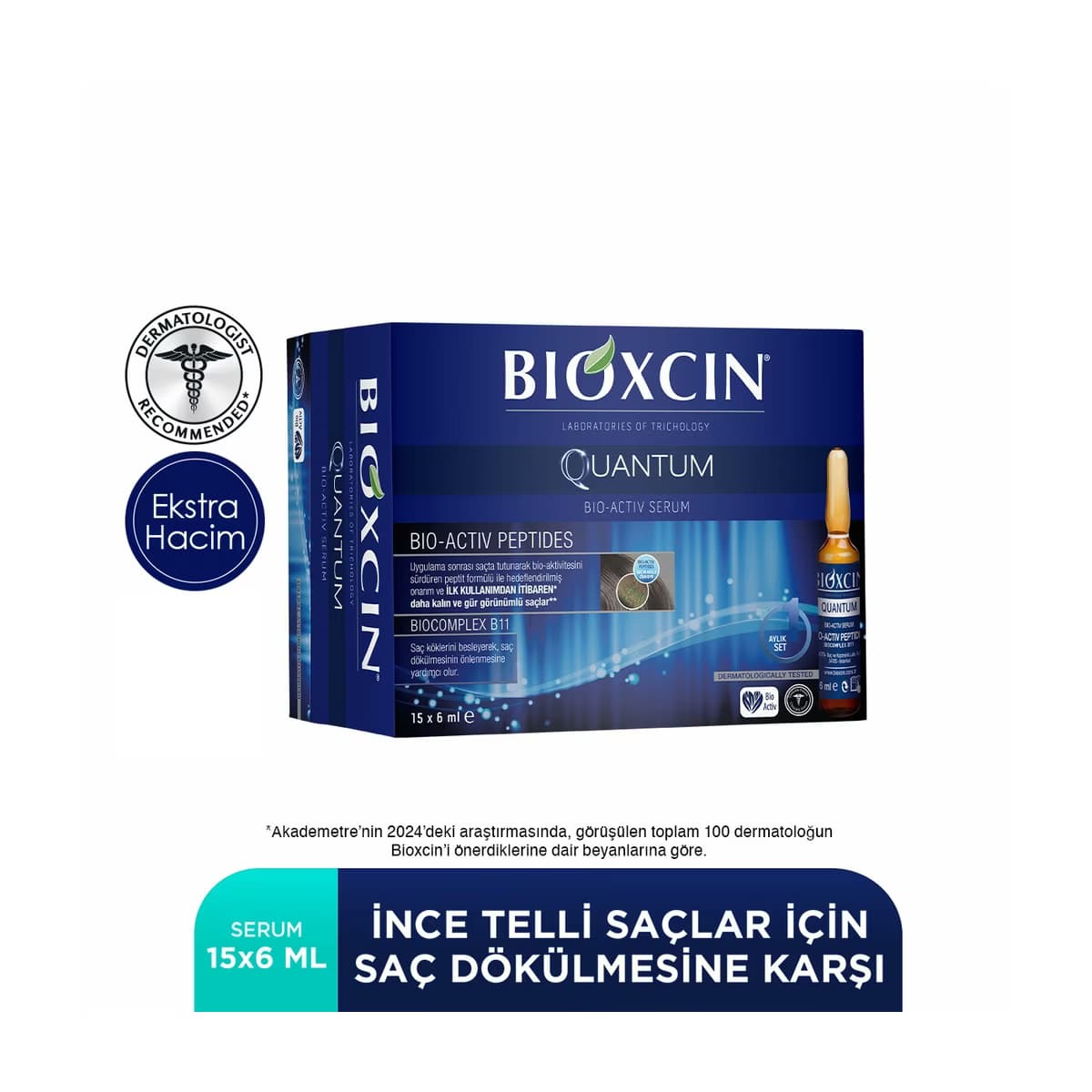 Bioxcin Quantum Bio-Activ Serum 15 x 6 ml - Gratis