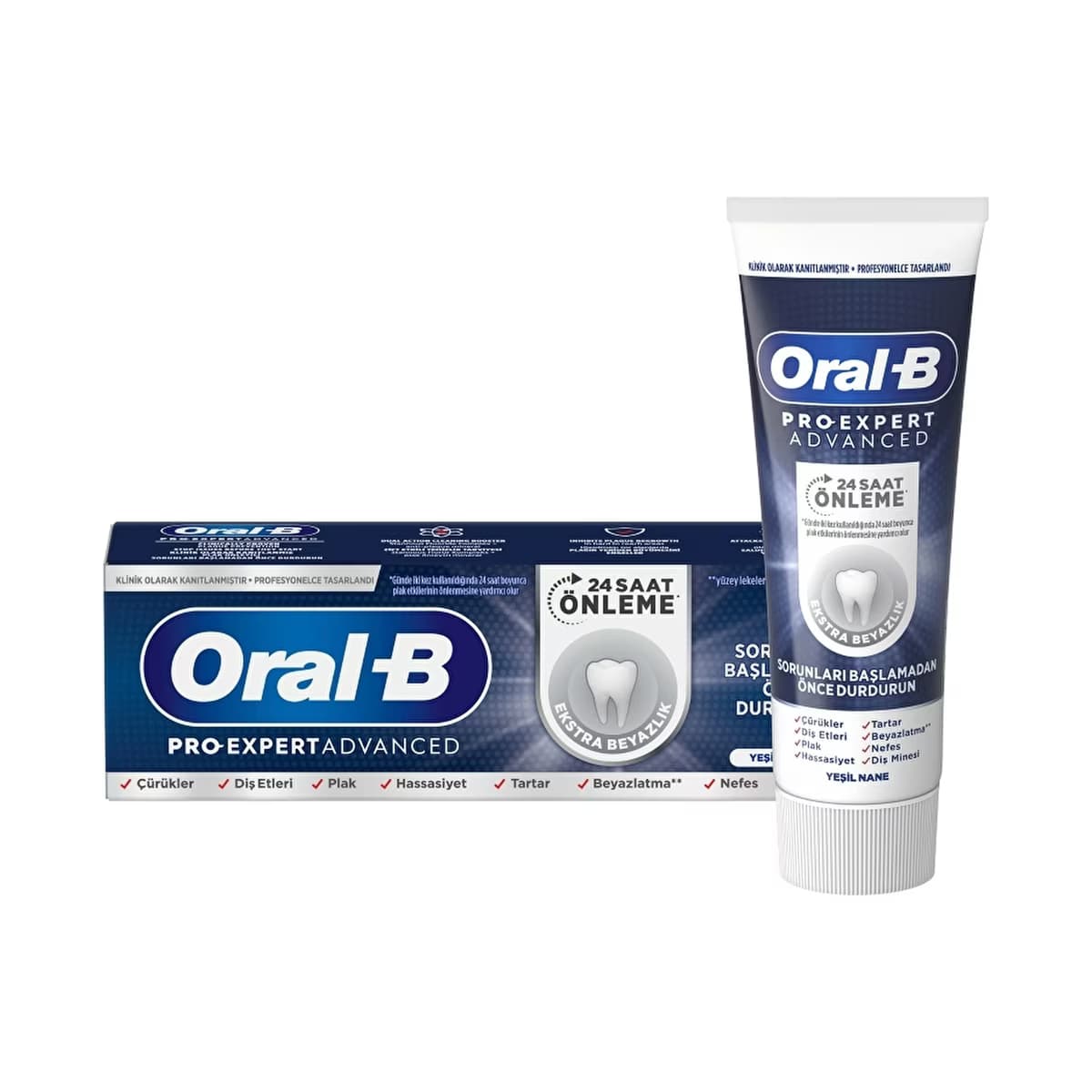 Oral-B Pro-Expert Advanced Ekstra Beyazlık Diş Macunu 75 ml - Gratis