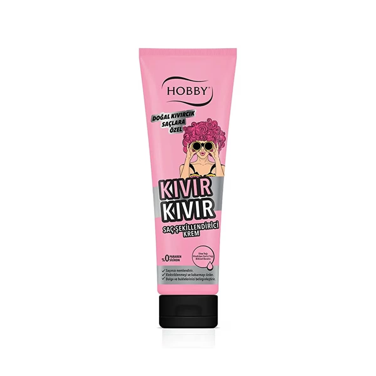 Hobby Kıvırcık Saç Şekillendirici Krem 150 ml - Gratis