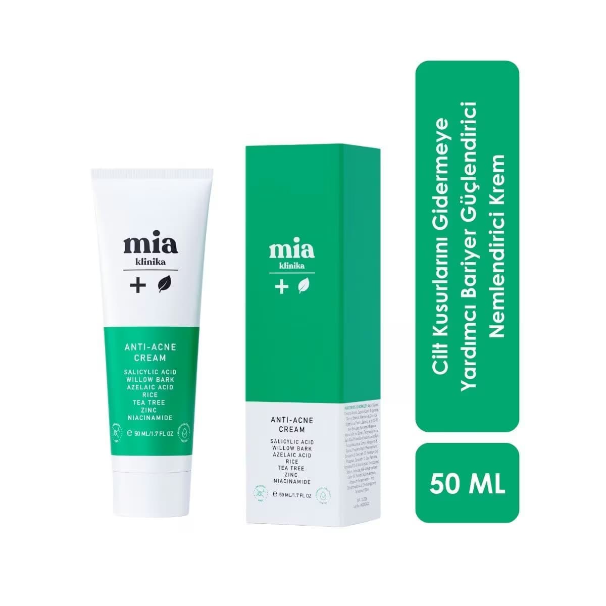 Mia Klinika Sivilce ve Akne Karşıtı Kremi 50 ml