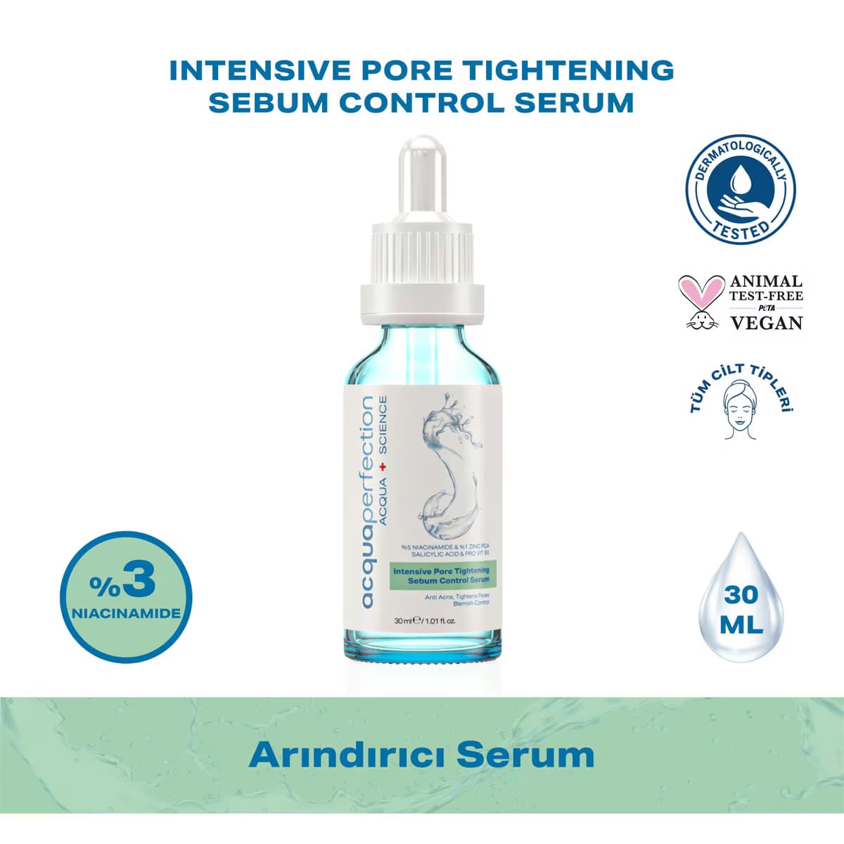 Acqua Perfection Sebum Dengeleyici Serum 30 ml