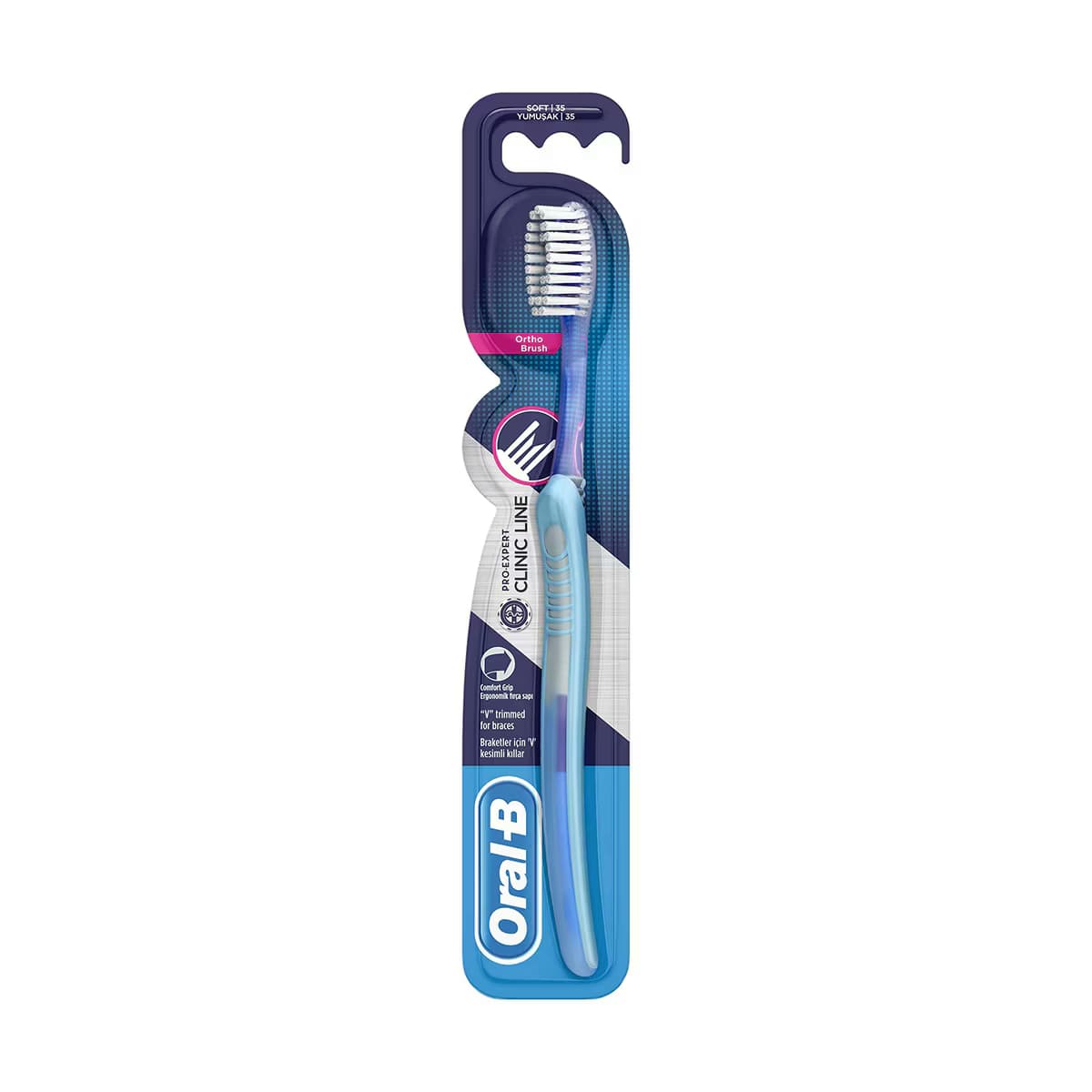 Oral-B Pro-Expert Klinik Serisi Ortodontik Diş Fırçası
