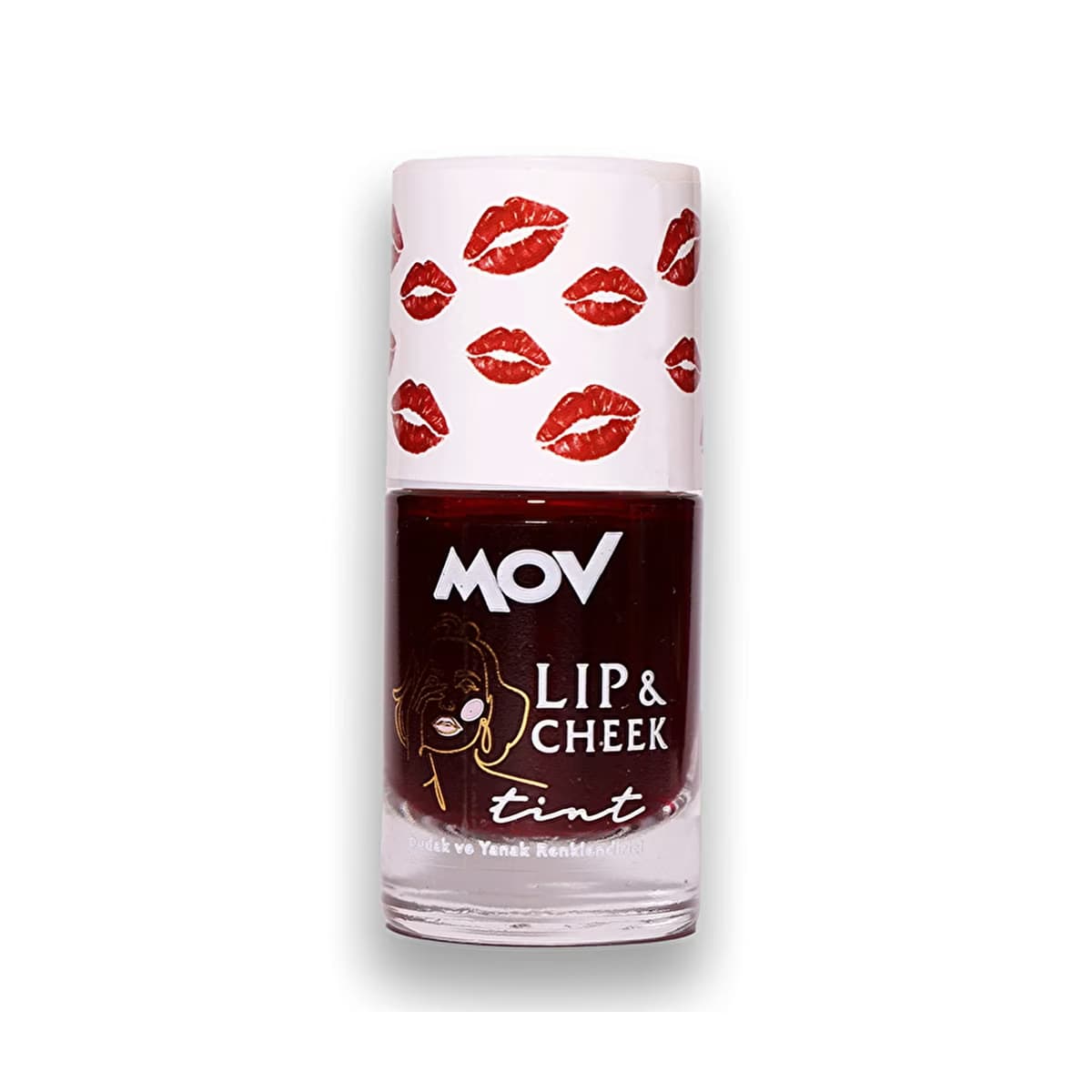 Mov Lip to Cheek Tint Cherry Red - Gratis