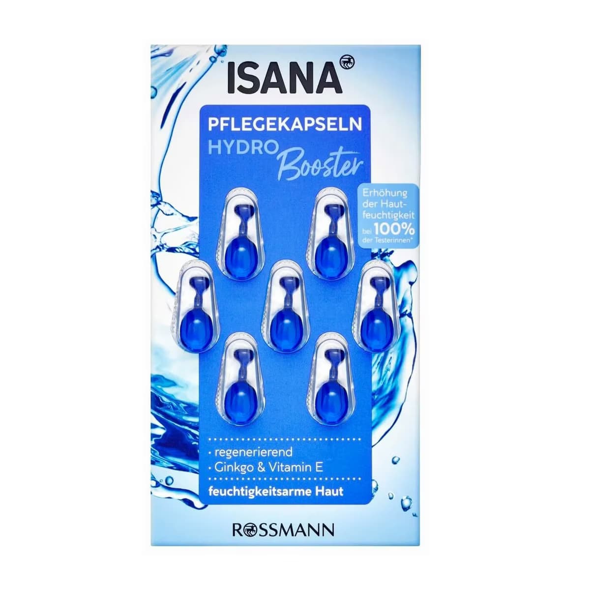 Isana Kapsül Serum Hydro Booster Yoğun Nem Etkili 7x0,38 ml