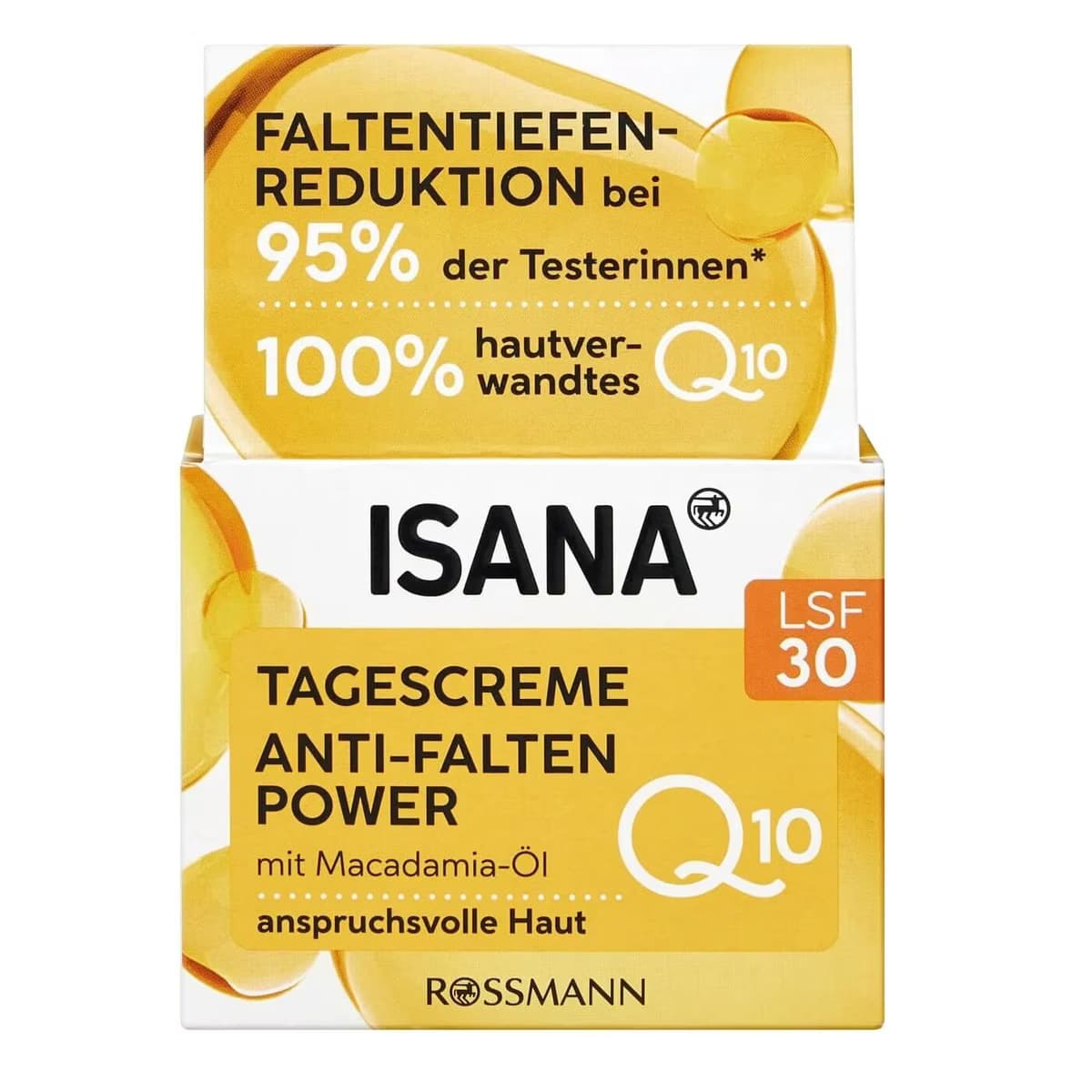 Isana Q10 Gündüz Kremi Kırışıklık Karşıtı-SPF30 50 ml
