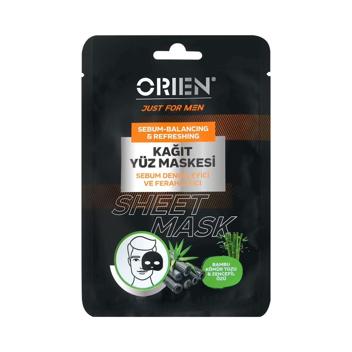 Orien Dengeleyici Ferahlatıcı Kağıt Yüz Maskesi 20 ml - Gratis
