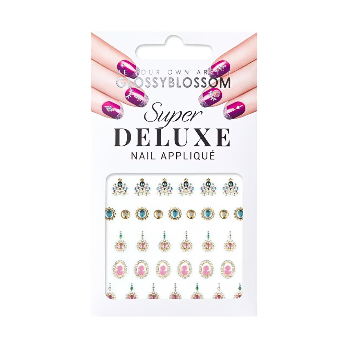 Glossy Blossom Dazzling & Vivid 96743-588 Tırnak Süsleme Sticker - Gratis