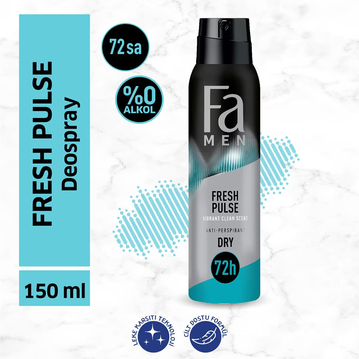Fa Fresh Pulse Erkek Deodorant 150 ml