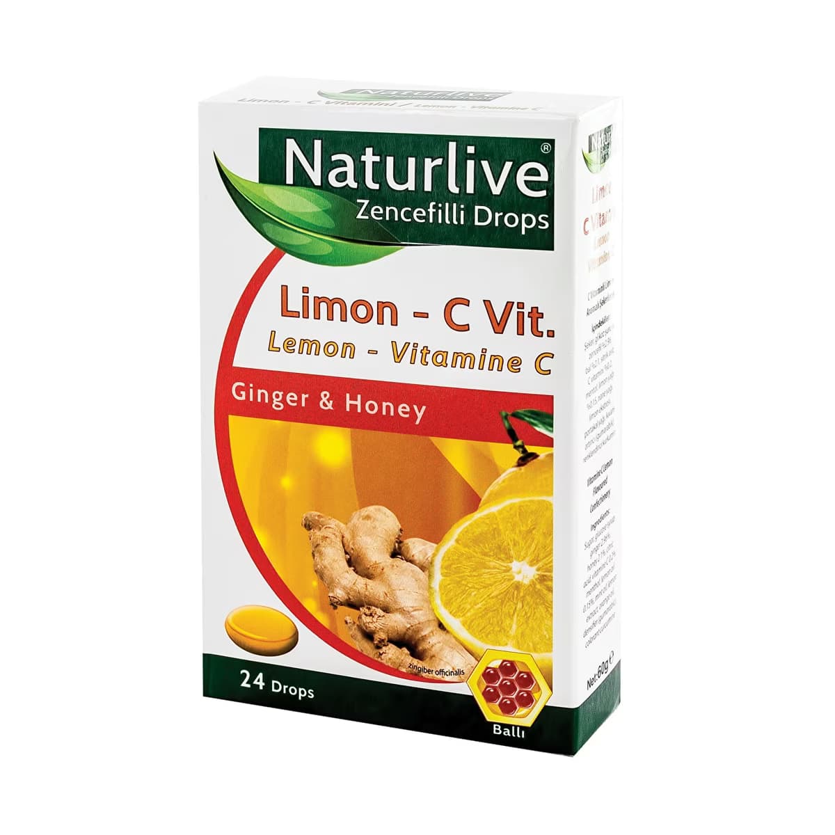 Naturlive C vitamini Limon Aromalı Şekerleme - Gratis