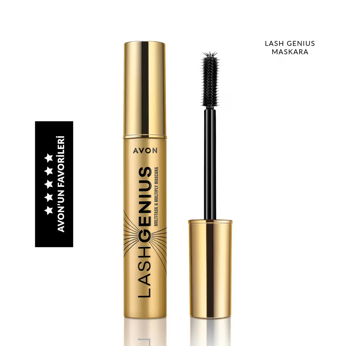 Avon Lash Genius Maskara 10 ml Blackest Black