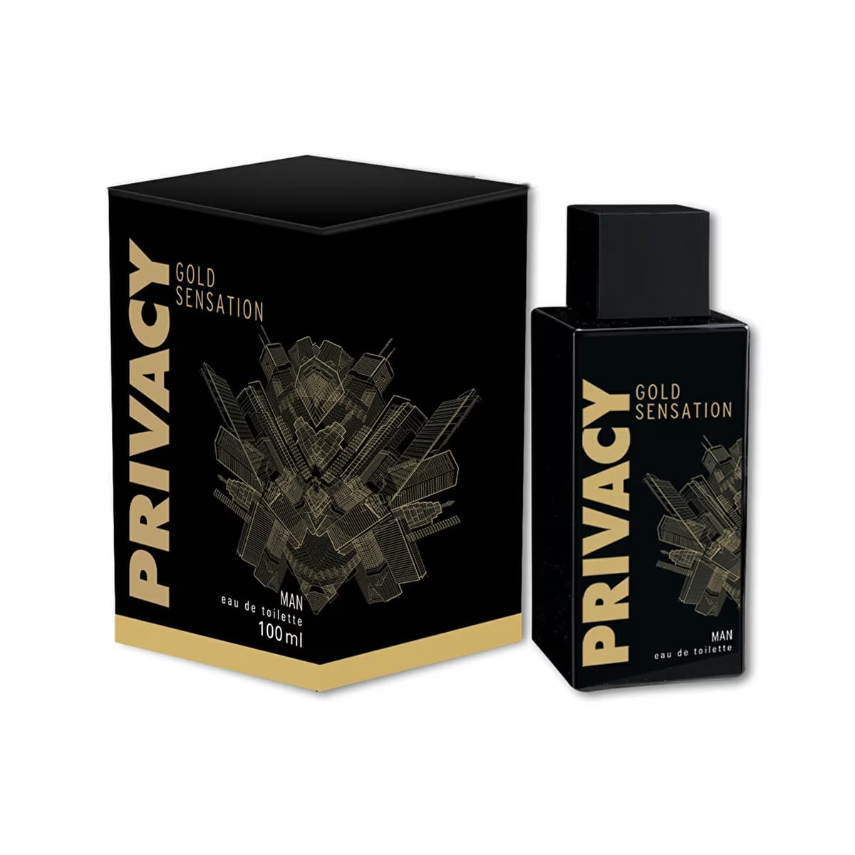 Privacy Gold Sensation Erkek Parfüm EDT 100 ml - Gratis