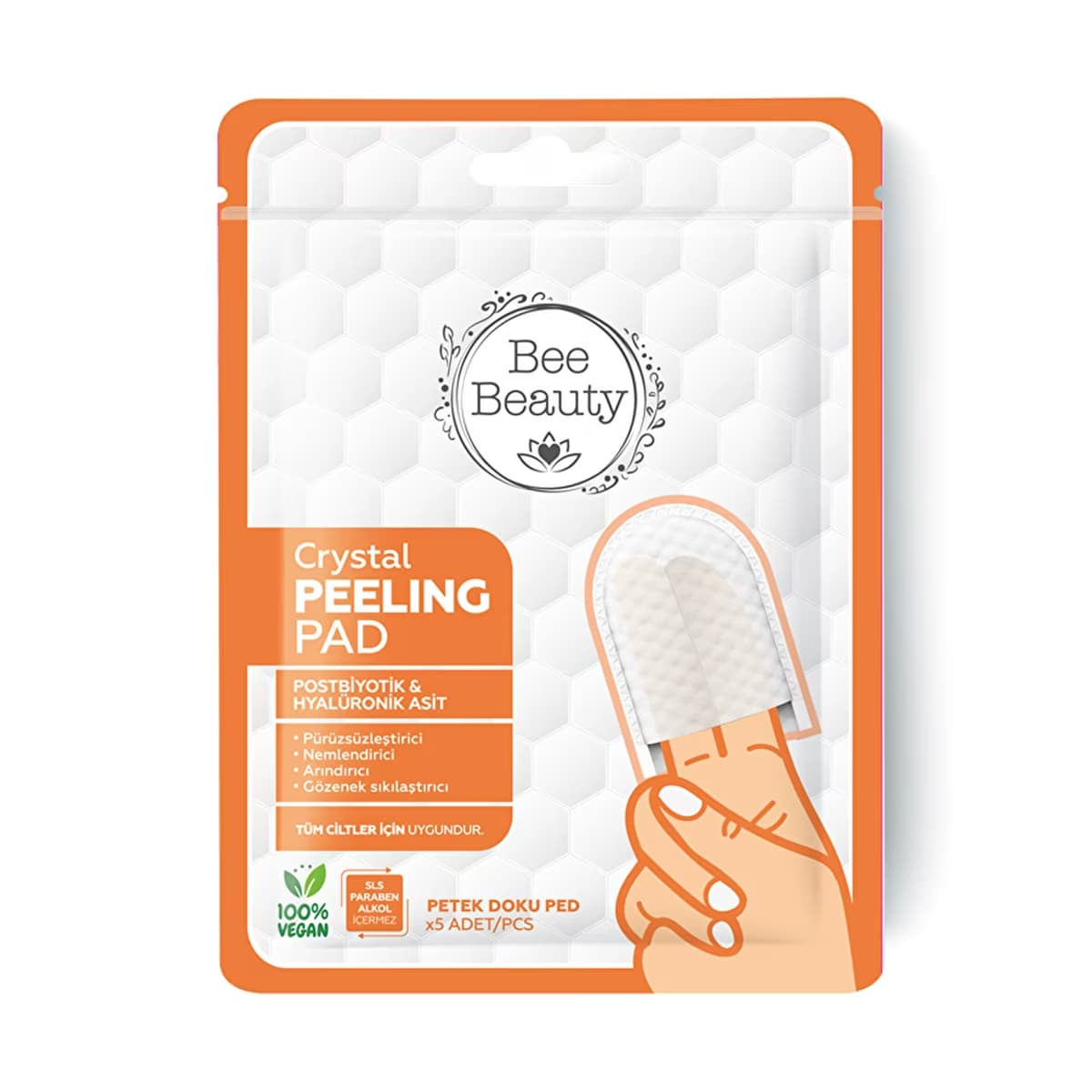 Bee Beauty Crystal Peeling Ped 5'li - Gratis