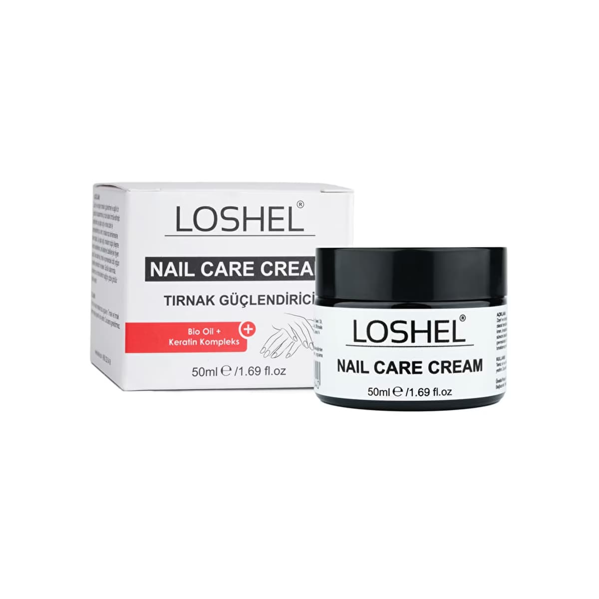 Loshel Nail & Cuticle Care Cream Tırnak Güçlendirici 50 ml - Gratis