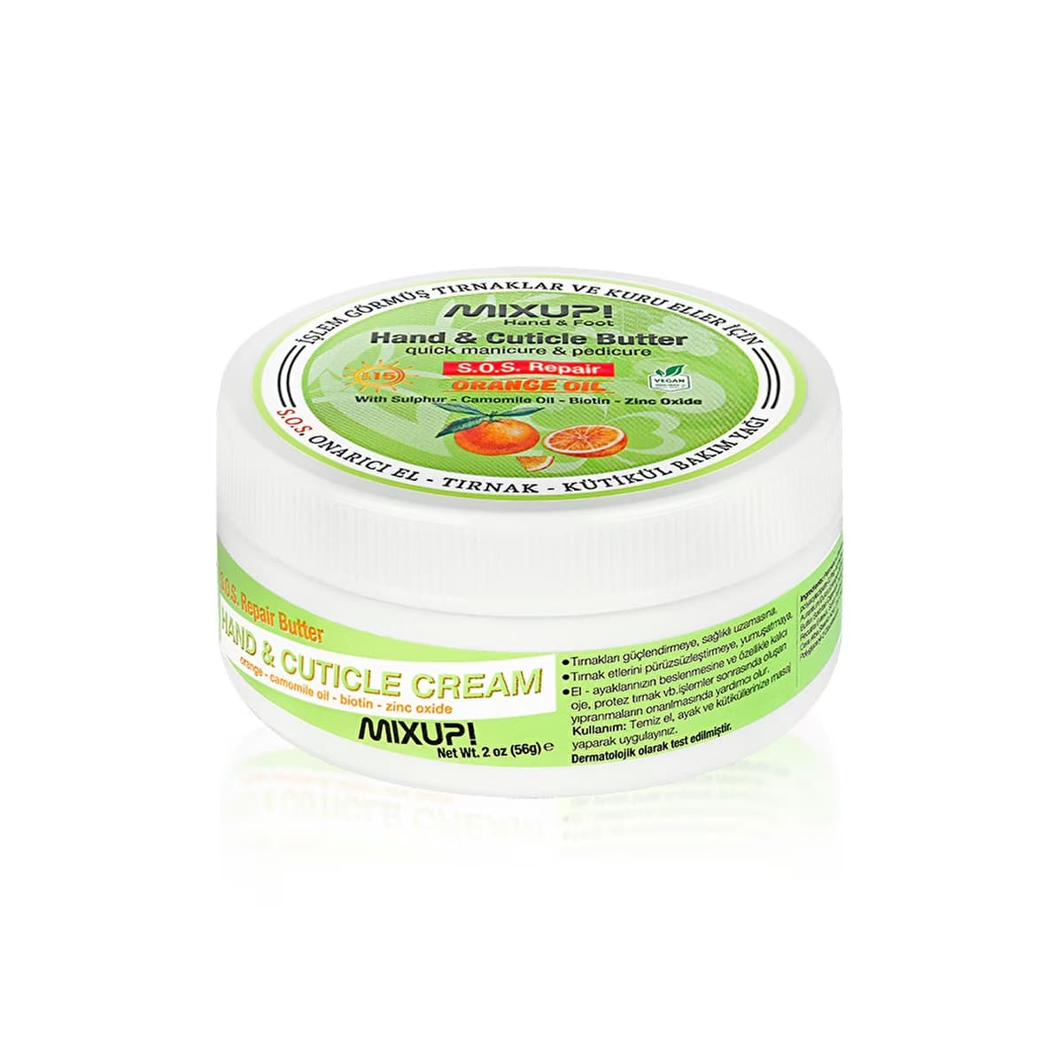 Mixup! Portakal Yağlı Onarıcı El Tırnak Kütikül Bakım Yağı 56 gr - Gratis