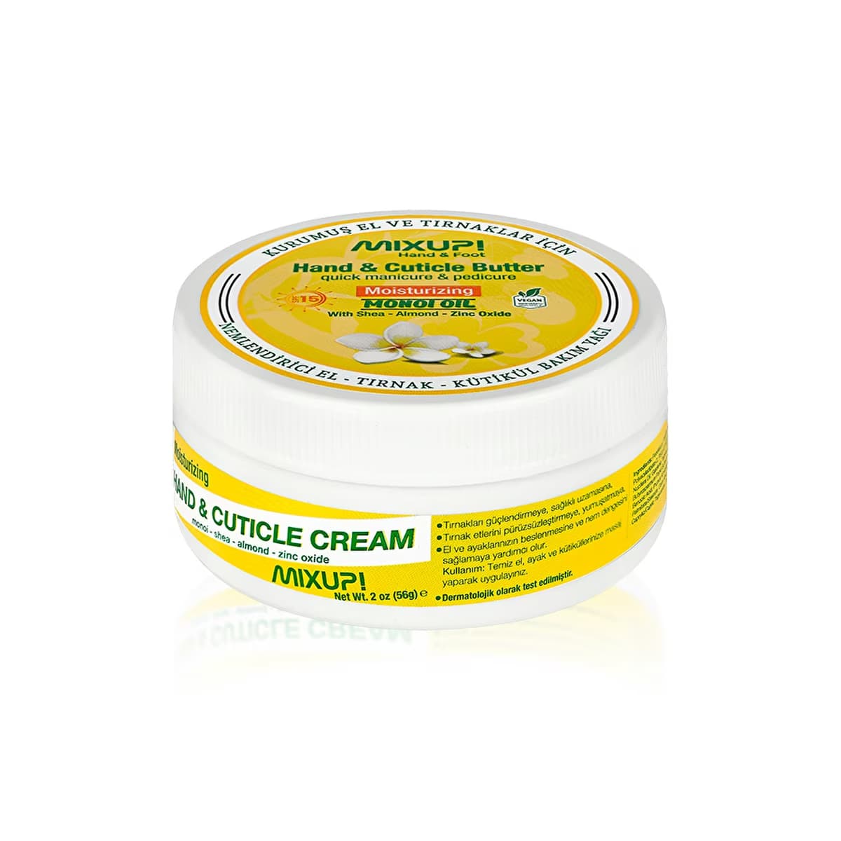 Mixup! Nemlendirici El Tırnak Kütikül Bakım Yağı 56 gr - Gratis