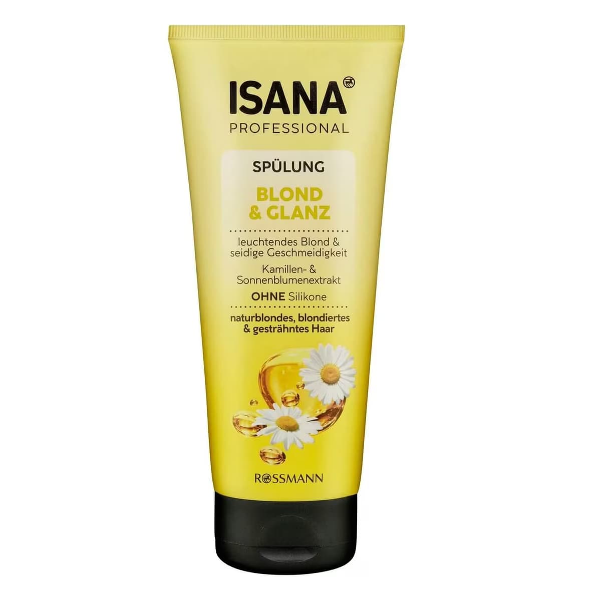 Isana Professional Sarı ve Parlak Saç Kremi Doğal Sarı ve Sarı Renkli Boyalı Saçlar İçin 200 ml