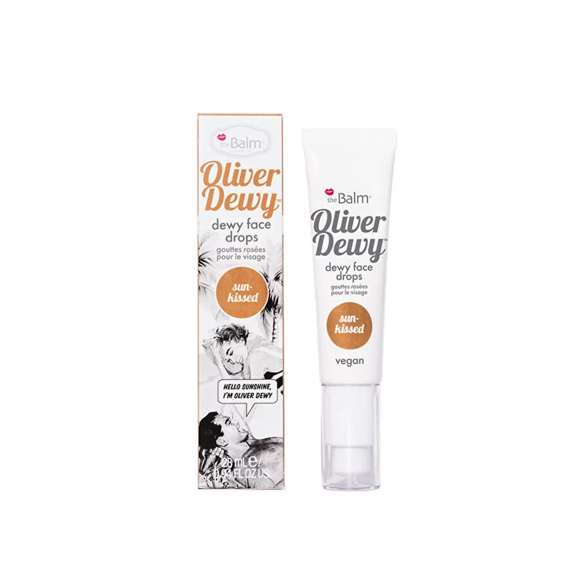theBalm Oliver Dewy Face Drops Highlighter Sun Kissed - Gratis