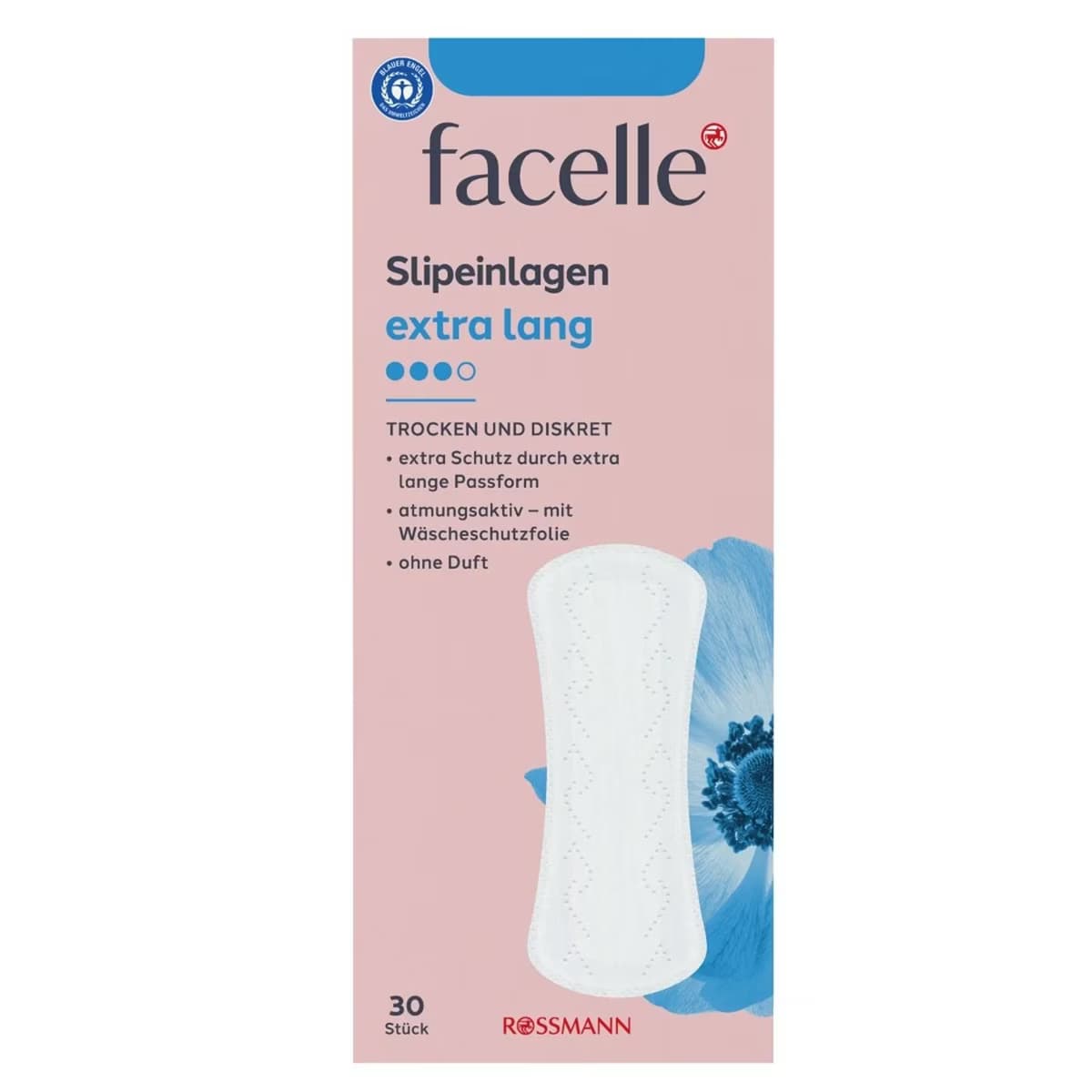 Facelle Günlük Ped Slip Ekstra Uzun 30 adet