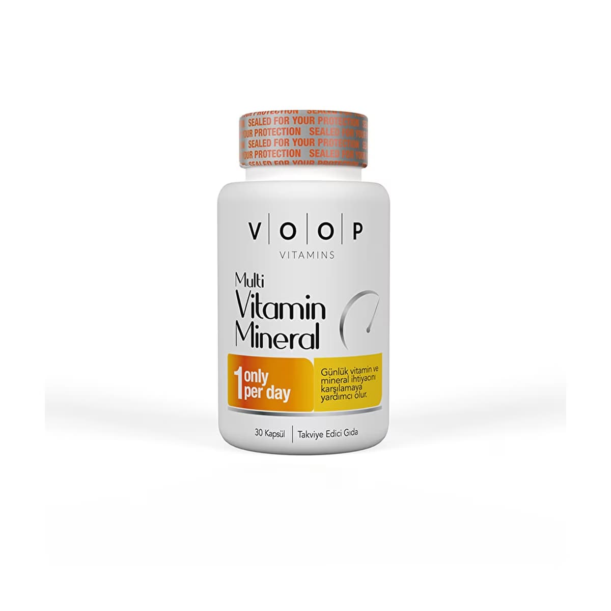 Voop Multivitamin ve Mineral İçeren Takviye Edici Gıda 30 Kapsül - Gratis