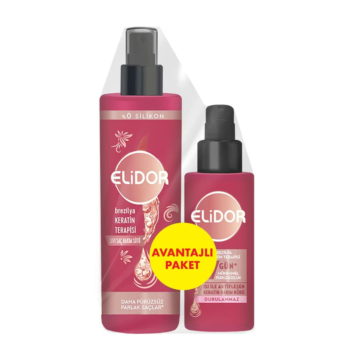 Elidor Brezilya Keratin Terapisi Saç Bakım Seti