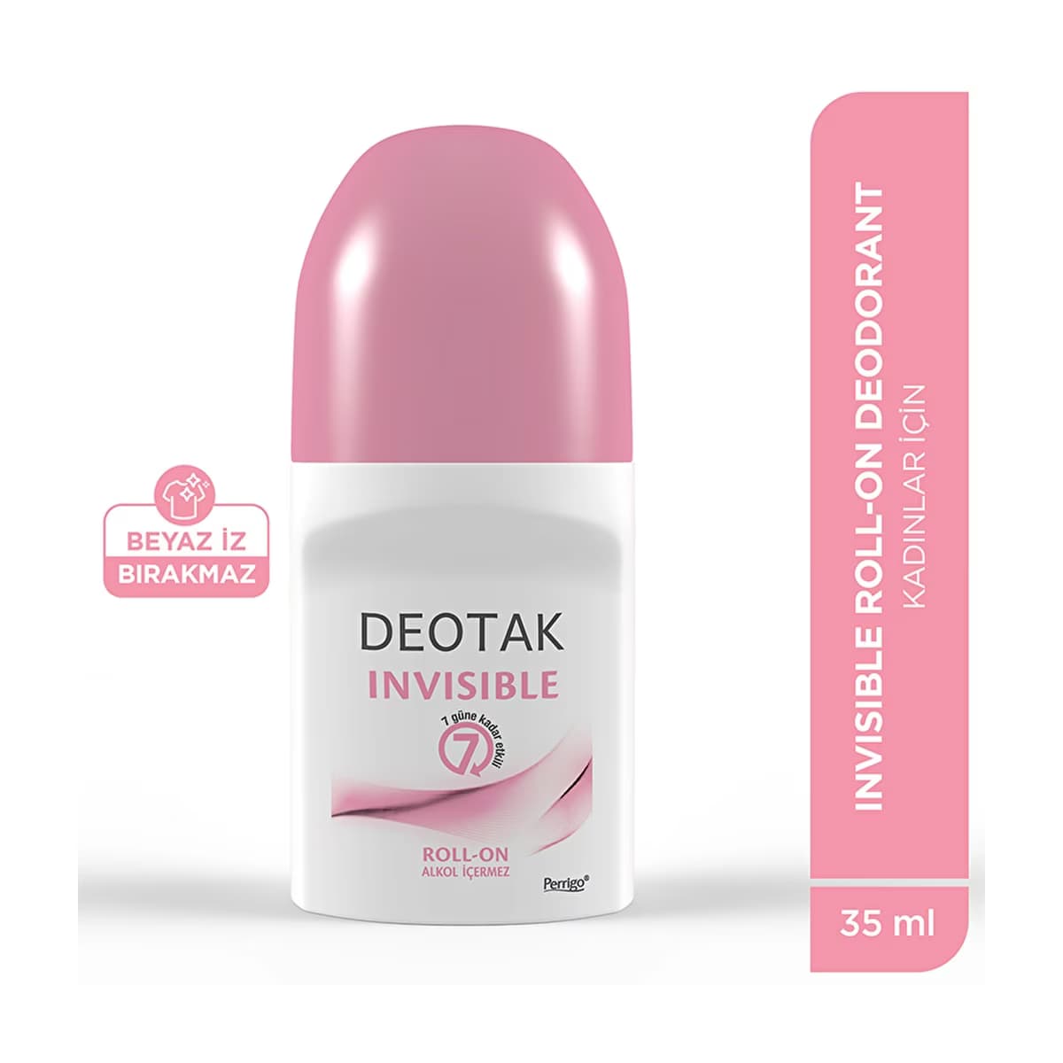 Deotak Kadın Deodorant Roll-On Invisible 35 ml - Gratis