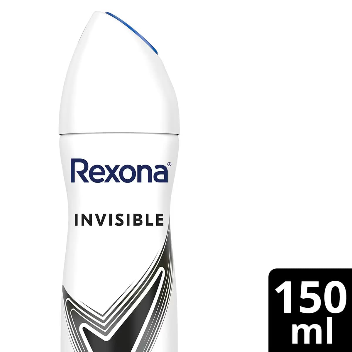 Rexona Kadın Sprey Deodorant Invisible Beyaz İz Sarı Leke Karşıtı 72 Saat Kesintisiz Üstün Koruma 150 ml