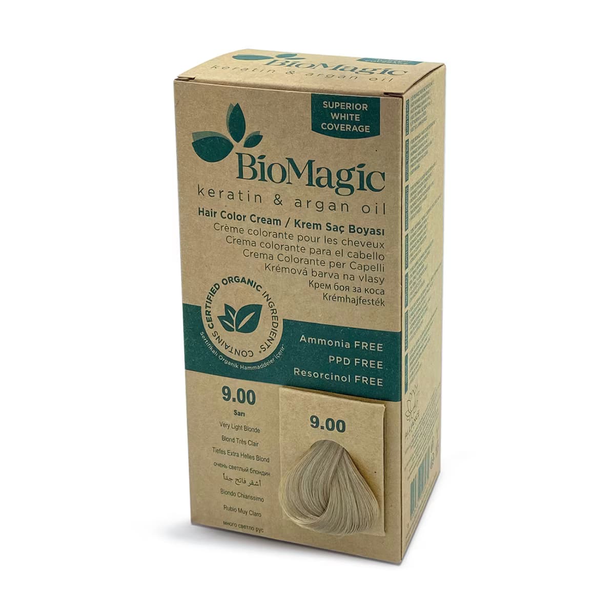BioMagic Saç Boyası Sarı No: 9.00