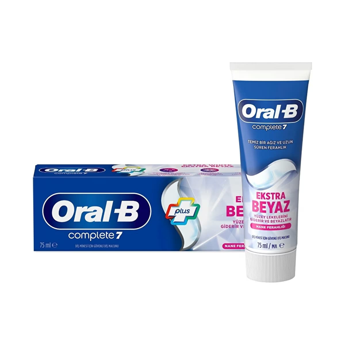 Oral-B Complete 7 Ekstra Beyaz Diş Macunu 75 ml - Gratis