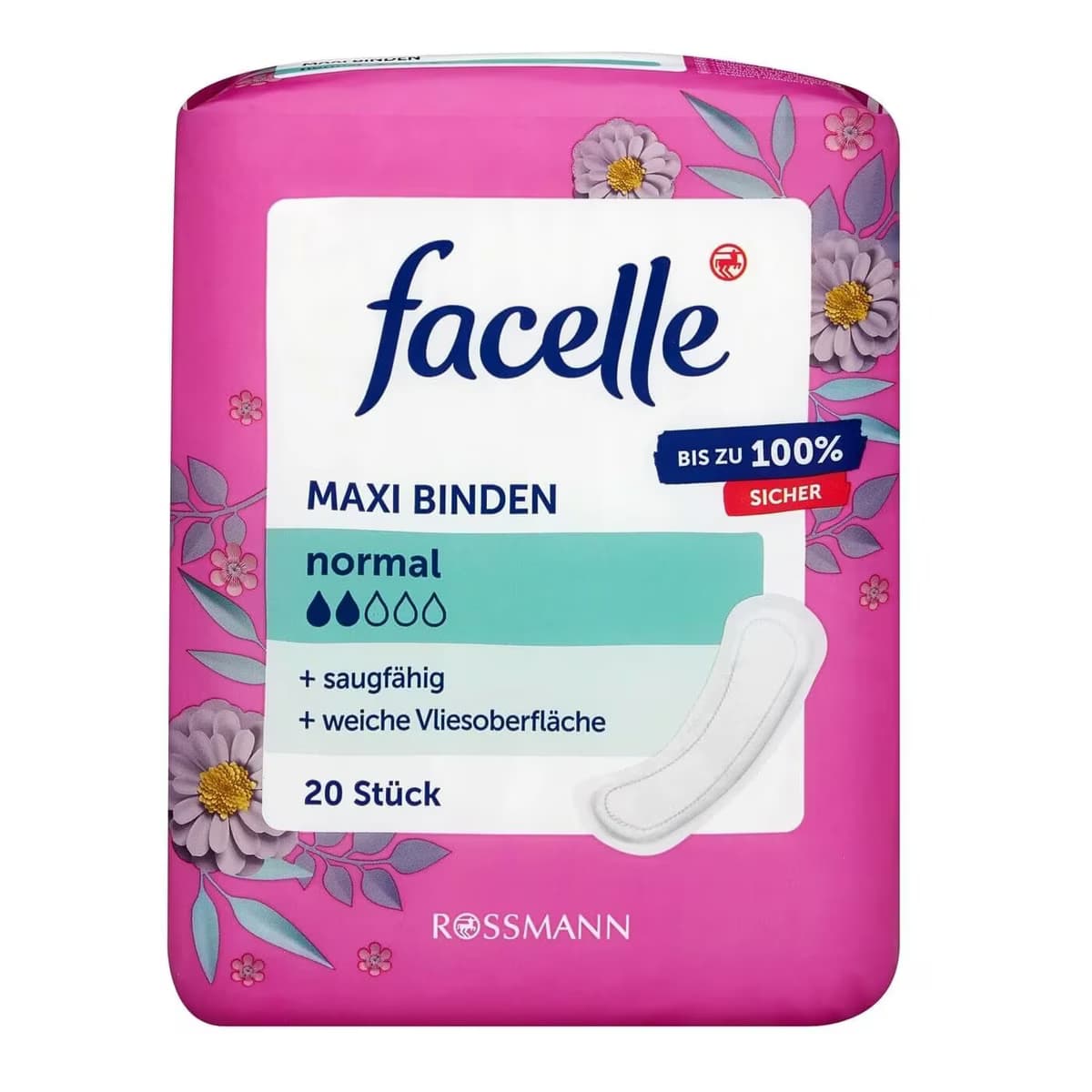 Facelle Ped Maxi Normal 20'li