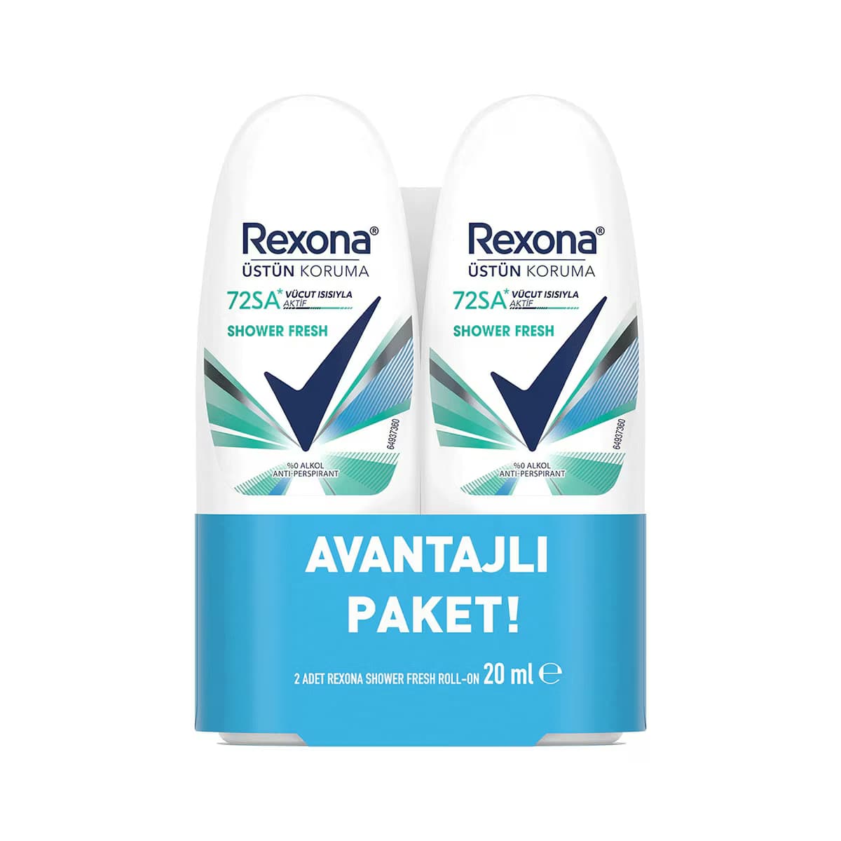 Rexona Shower Fresh Mini Roll On 25 ml + 25 ml