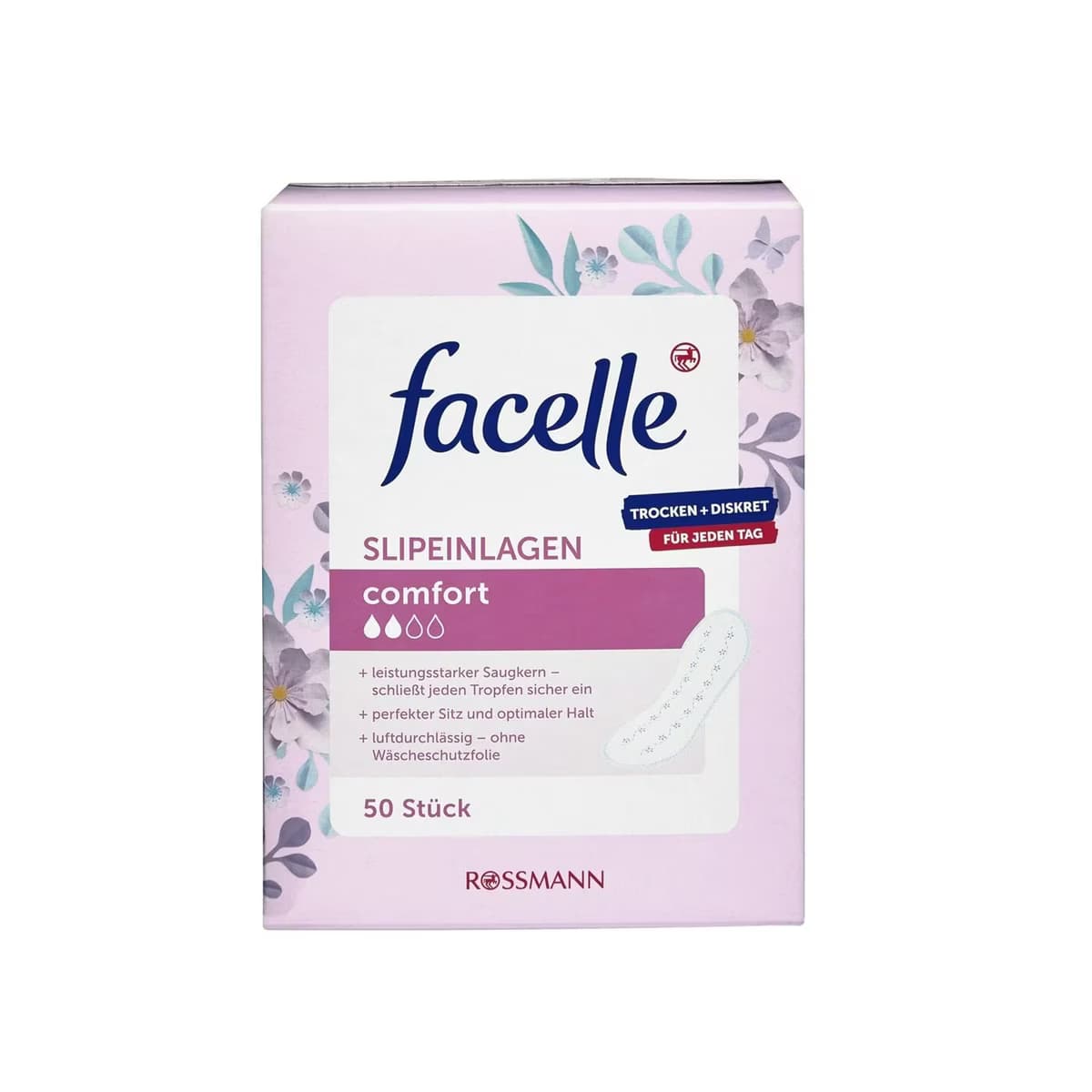 Facelle Günlük Ped Normal 50'li
