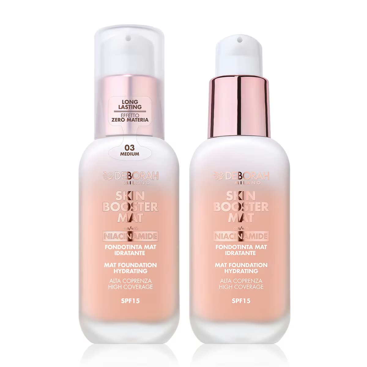 Deborah Skin Booster Niacinamide Hydra Fondöten SPF15 03