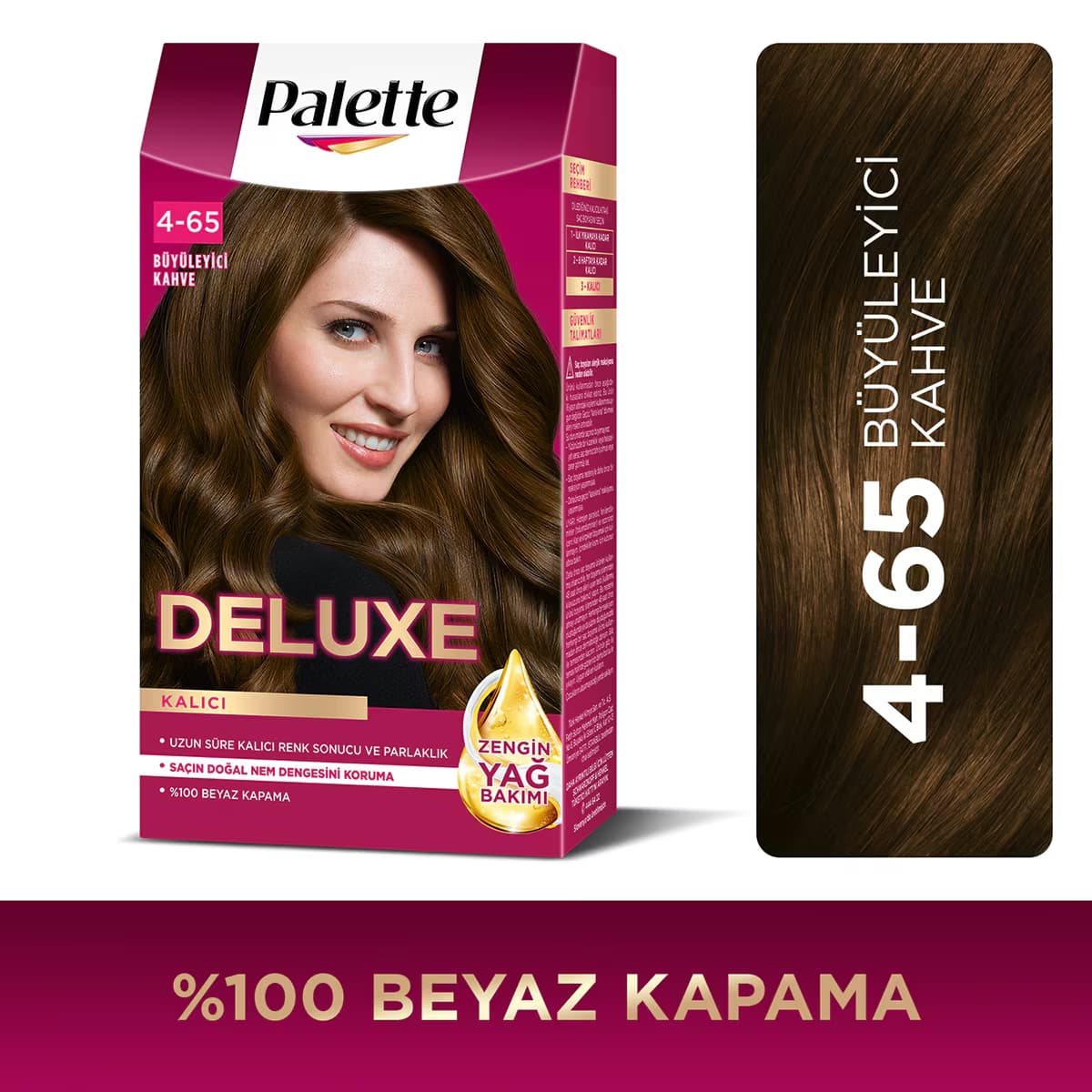 Palette Deluxe Saç Boyası 4-65 Büyüleyici Kahve