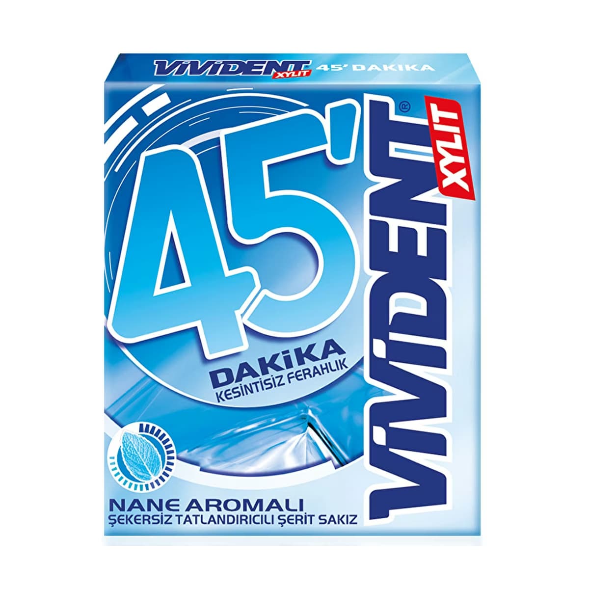 Vivident 45 Dakika Sakız Nane Aromalı 33 gr - Gratis