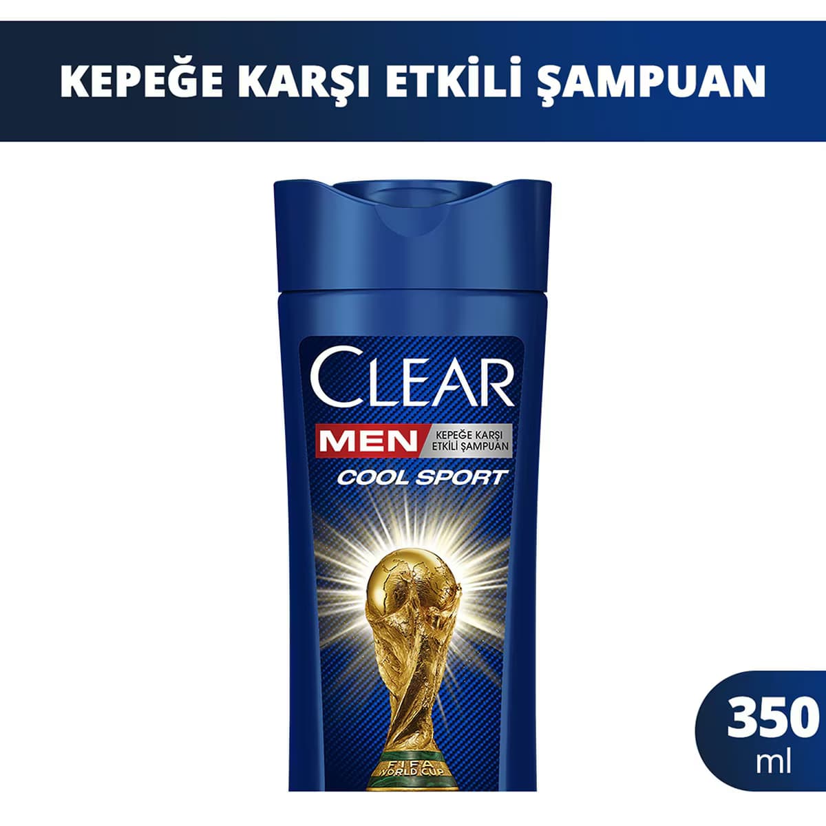 Clear Men Kepeğe Karşı Etkili Şampuan Cool Sport Menthol 350 ml