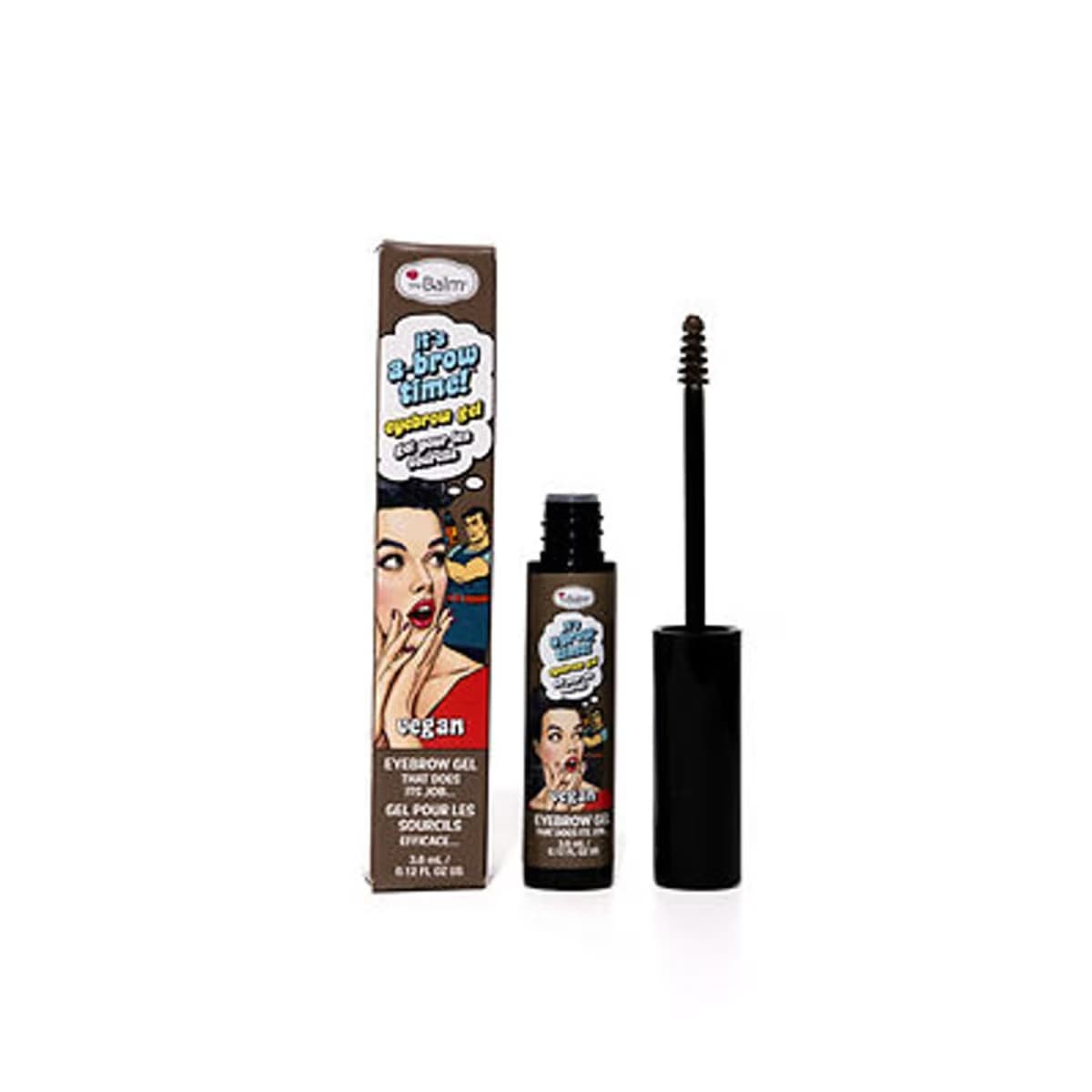 theBalm It's A Brow Time Brow Gel Kaş Maskarası Medium Brown - Gratis